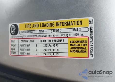 2013 Chevrolet Silverado 1500 Lt z USA, uszkodzony, nr VIN 1GCRKSE74DZ223467